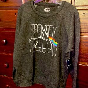 NWT Lucky Brand Pink Floyd Sweatshirt, sz M
